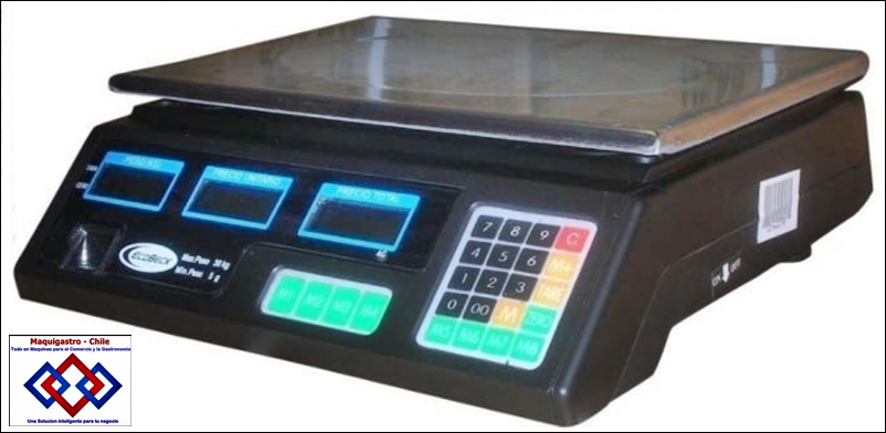 Balanza Sobremesa 30 Kg Visor LED