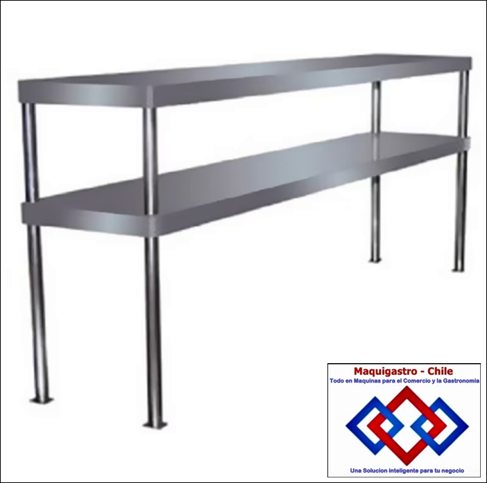 Plateo Acero Inoxidable de 120 x 30 cm