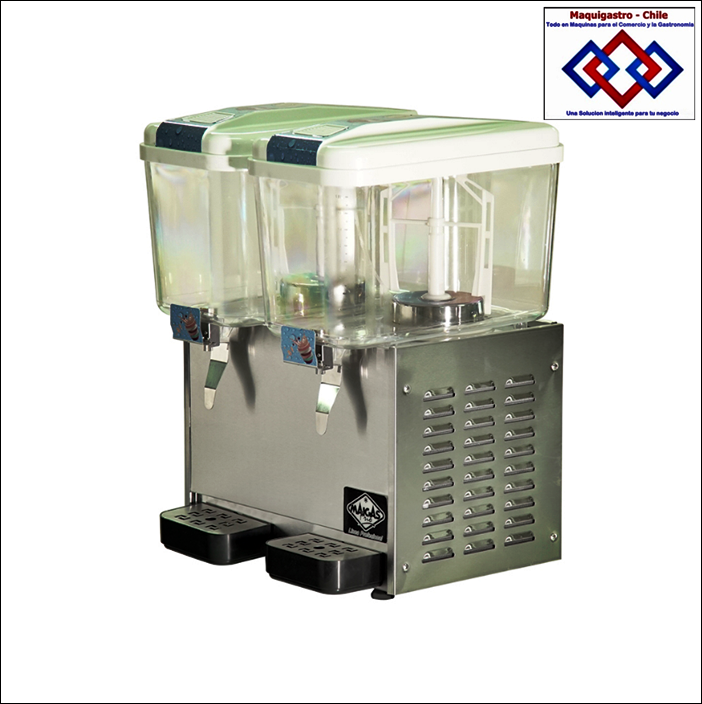 Dispensador de Jugos 2 x 18 Lts