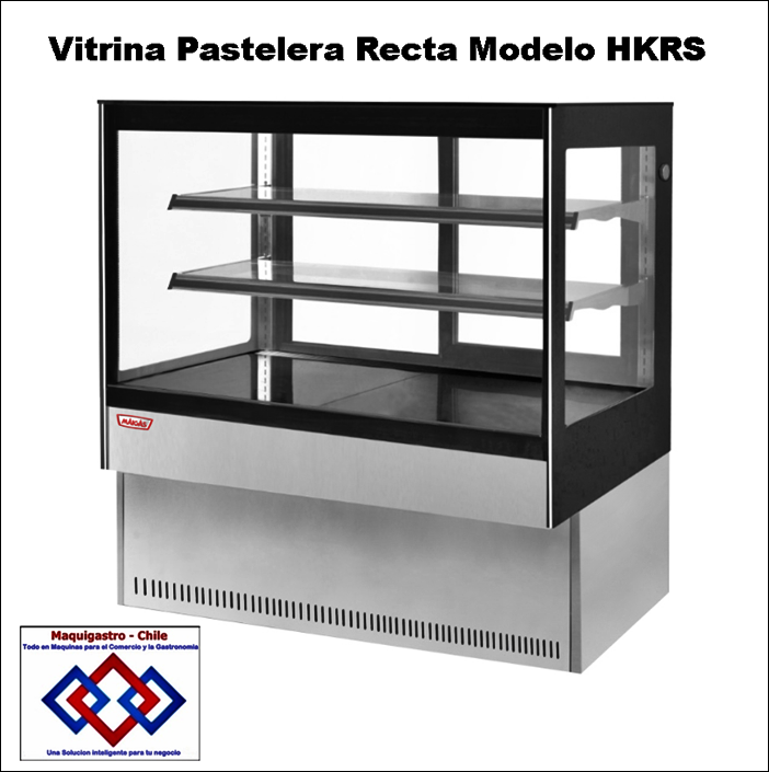 Vitrina Pastelera Importada Modelo HKRS de 1.0 Mts