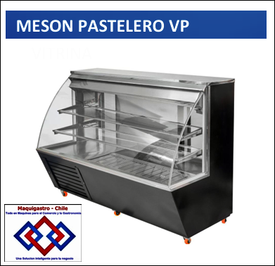 Vitrina Pastelera Nacional Modelo VP de 1.0 Mts