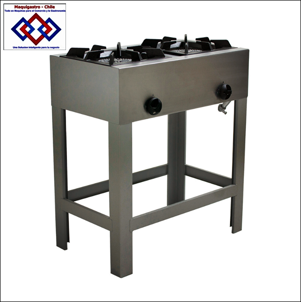 Anafe Alto 2 Quemadores 30x30