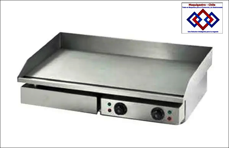 Plancha Churrasquera Lisa sobremesa de 73x48 cm
