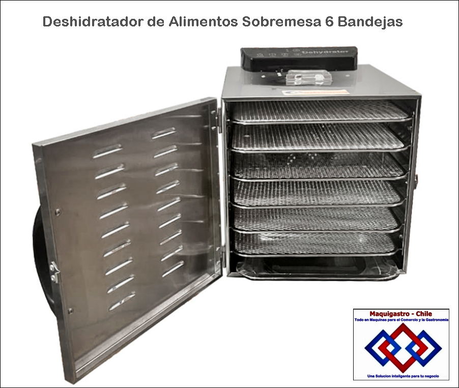 Deshidratador de Sobremesa 6 repisas