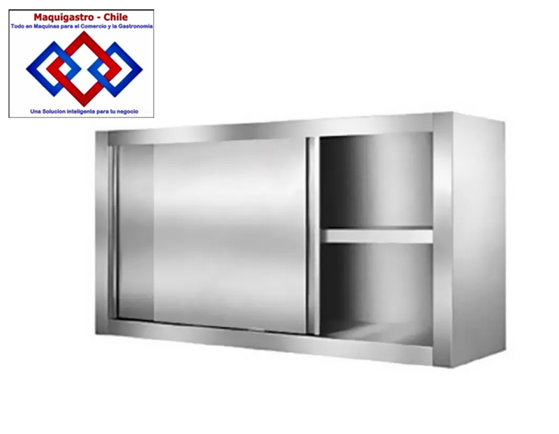 Gabinete Mural en Acero Inoxidable de 100 x 40 x 65 cm