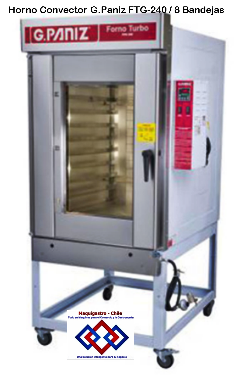 Horno Convector G.Paniz 8 bandejas