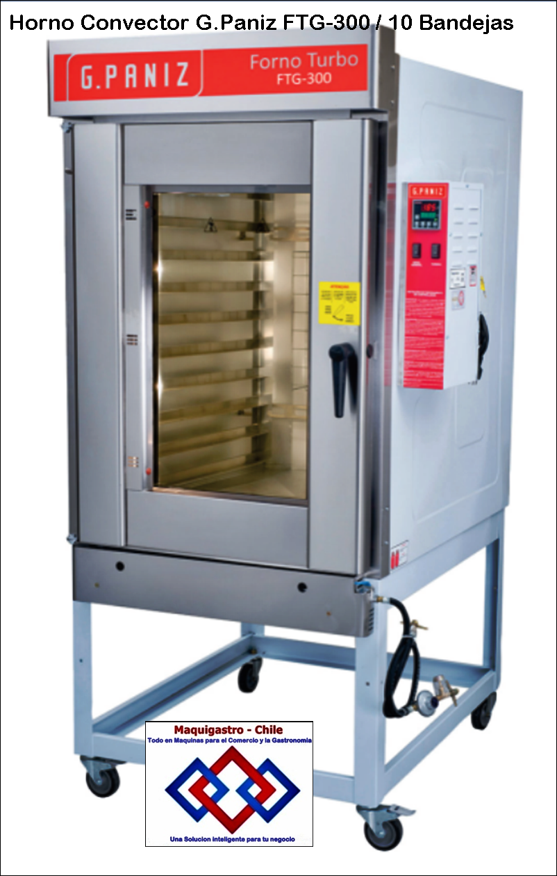 Horno Convector G.Paniz 10 bandejas