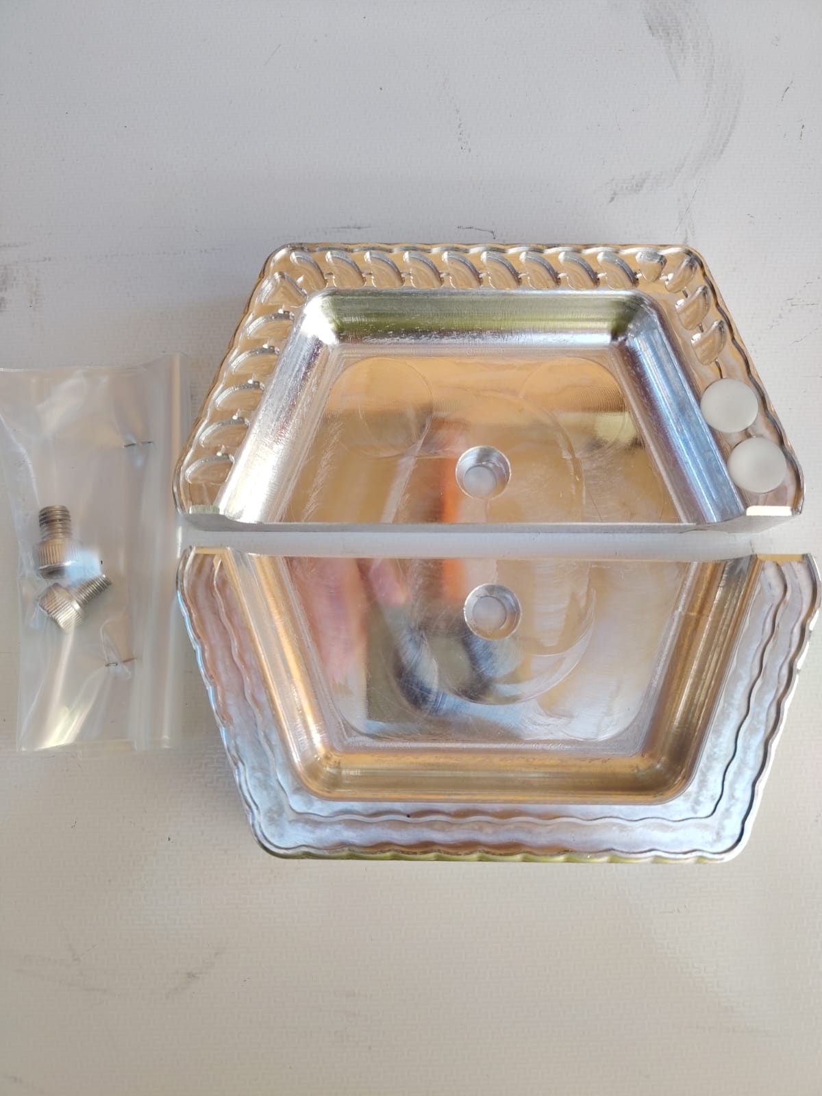 Molde Trapezoidal Ergal de 08 a 12 cm sin Identificador de Sabor
