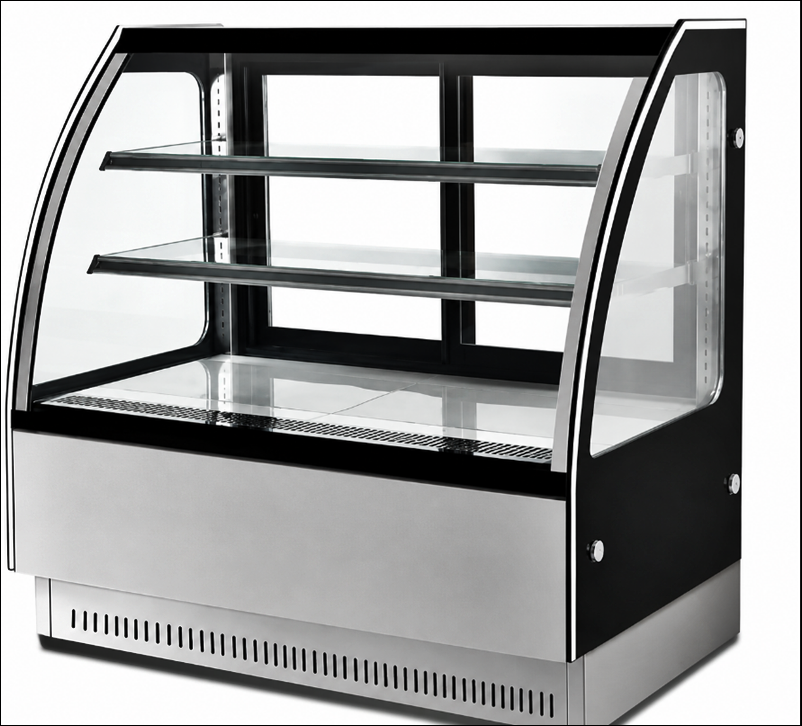 Vitrina Pastelera Frio Forzado Modelo ITA de 1.0 Mts